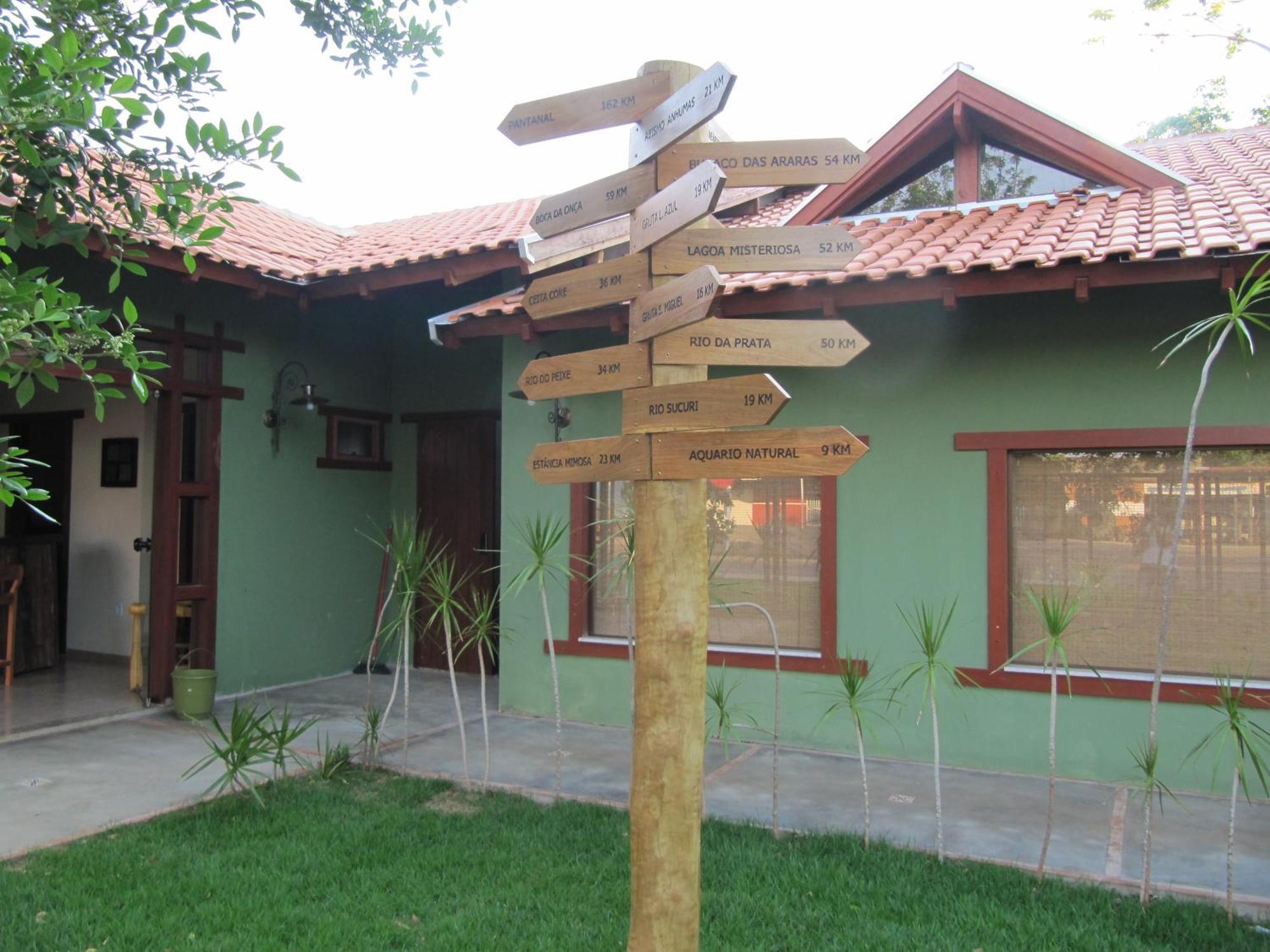 Eco Pousada Villa Verde Бонито Екстериор снимка